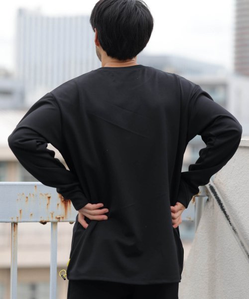 +phenix(＋phenix)/+phenix(プラスフェニックス) Stretch Zip Pocket Tee ストレッチジップポケット長袖Tシャツ カットソー 【MENS】/img03