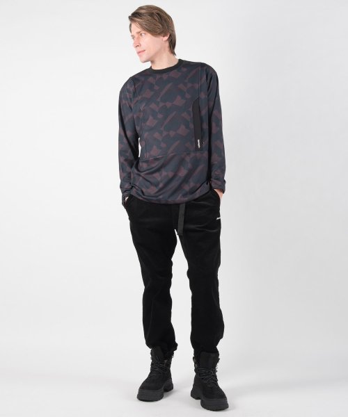 +phenix(＋phenix)/+phenix(プラスフェニックス) Stretch Zip Pocket Tee ストレッチジップポケット長袖Tシャツ カットソー 【MENS】/img08