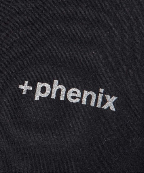 +phenix(＋phenix)/+phenix(プラスフェニックス) Mesh Parts T－Shirt メッシュパーツ半袖Tシャツ カットソー 吸水速乾 【WOMENS】/img06