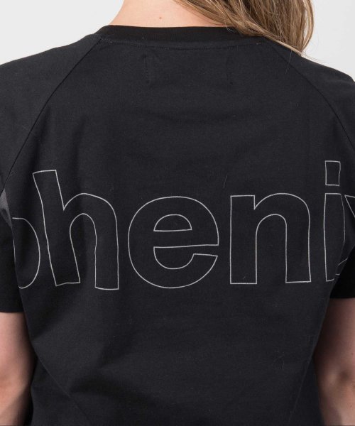 +phenix(＋phenix)/+phenix(プラスフェニックス) Mesh Parts T－Shirt メッシュパーツ半袖Tシャツ カットソー 吸水速乾 【WOMENS】/img07