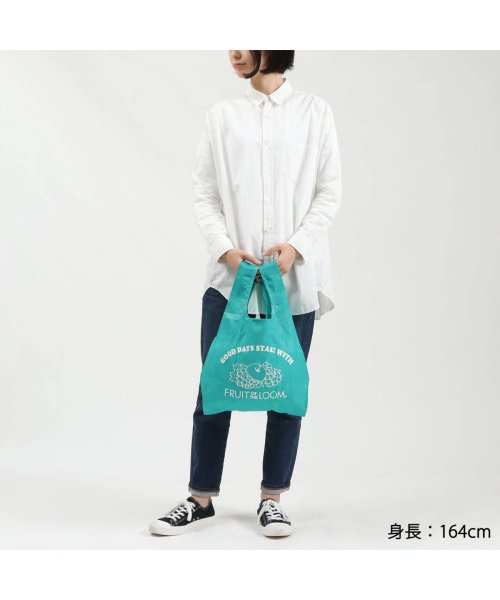 FRUIT OF THE LOOM(フルーツオブザルーム)/フルーツオブザルーム エコバッグ FRUIT OF THE LOOM 2WAY SHOP BAG ショッピングバッグ 軽量 A4 ブランド 14847400/img09