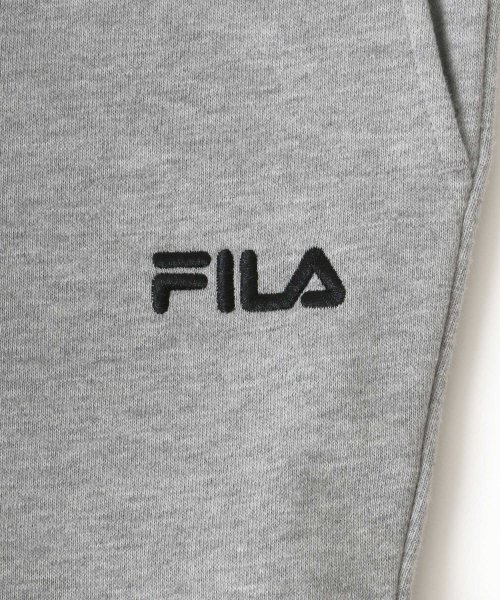 LAZAR(ラザル)/【Lazar】FILA/フィラ 【別注】 セットアップ ワンポイント ロゴ刺繍 スウェット プルパーカー&ジョガーパンツ/ルームウェア/スウェット上下 メンズ/img11