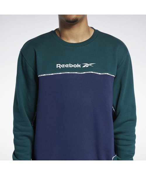 Reebok(Reebok)/クラシックス リニア クルー スウェットシャツ / Classics Linear Crew Sweatshirt/img02