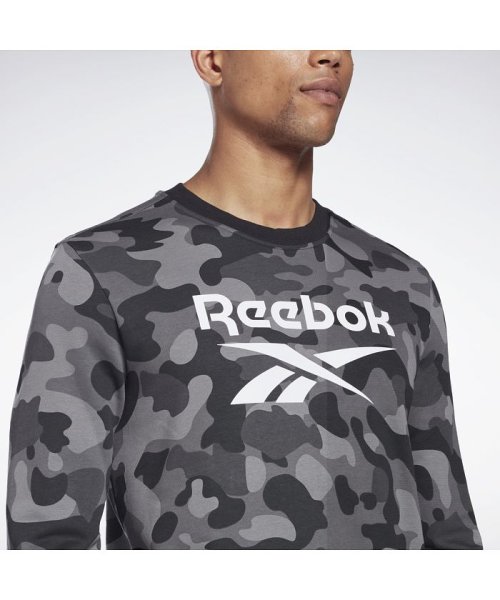 Reebok(リーボック)/カモ オールオーバー プリント クルー スウェットシャツ / Camo Allover Print Crew Sweatshirt/img02
