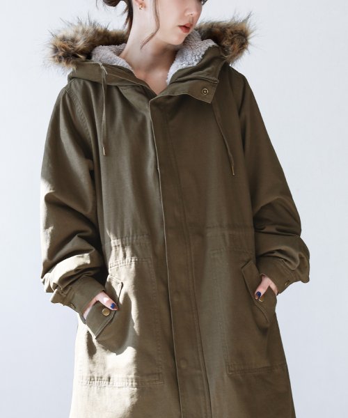 『ライナー付き3wayモッズコート』 