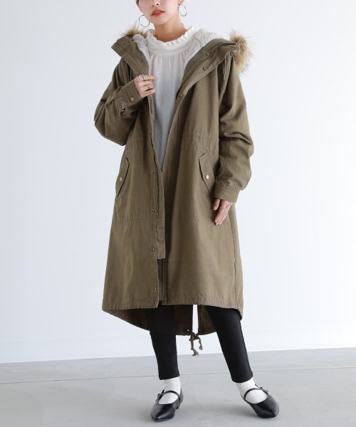 『ライナー付き3wayモッズコート』 