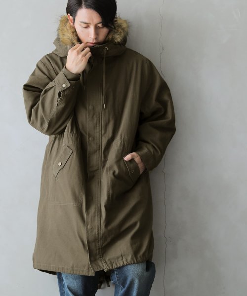 『ライナー付き3wayモッズコート』 