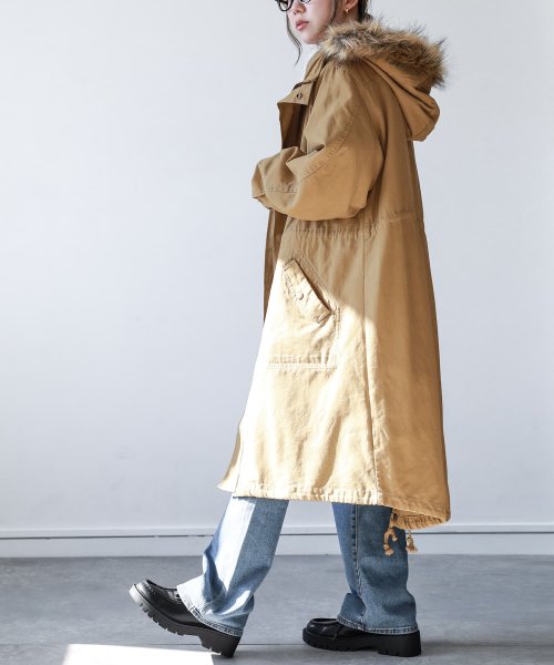 『ライナー付き3wayモッズコート』 