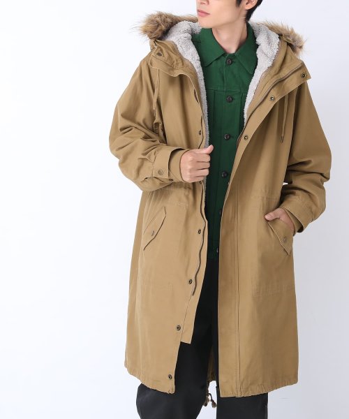 『ライナー付き3wayモッズコート』 