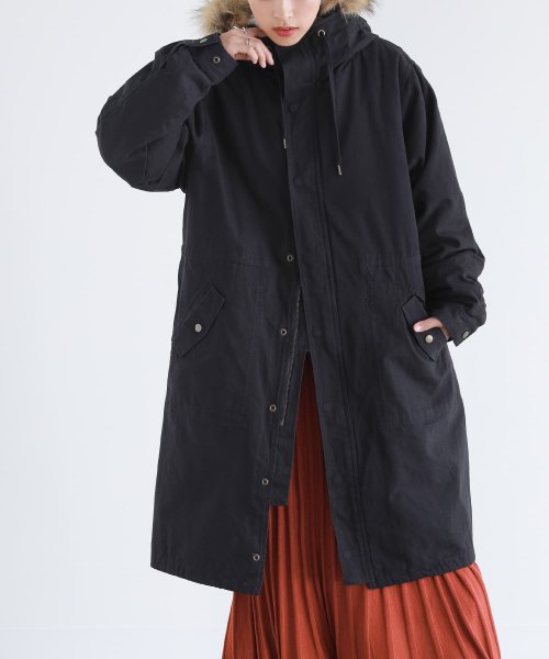 『ライナー付き3wayモッズコート』 