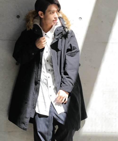 『ライナー付き3wayモッズコート』 
