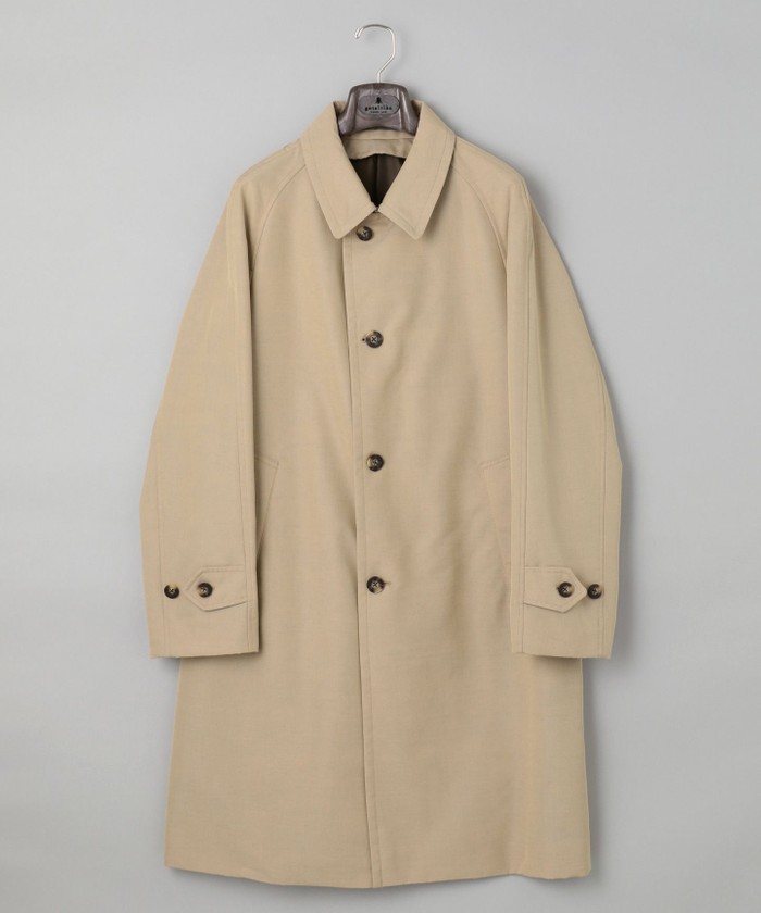 566a新品 五大陸 【山栄毛織】コットンモヘア ラグラン コート ビジネス M 楽天市場】【山栄毛織】コットンモヘア ラグラン コート／五大陸