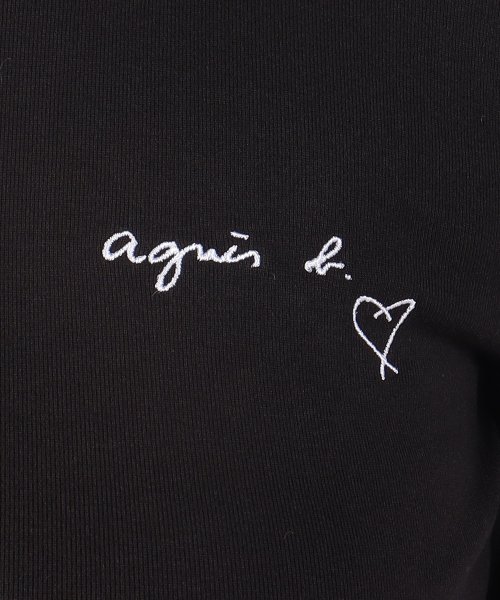 Web限定 K346 Ts ハイネックコットンカットソー アニエスベー ファム Agnes B Femme Magaseek
