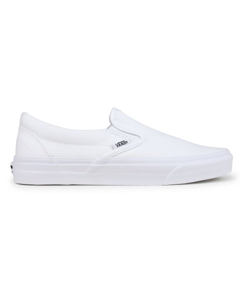 VANS(ヴァンズ)/VANS ヴァンズ スリッポン スニーカー メンズ レディース バンズ CLASSIC SLIP－ON VN000EYEW00 ホワイト/img01