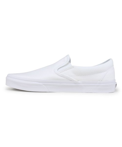 VANS(ヴァンズ)/VANS ヴァンズ スリッポン スニーカー メンズ レディース バンズ CLASSIC SLIP－ON VN000EYEW00 ホワイト/img02