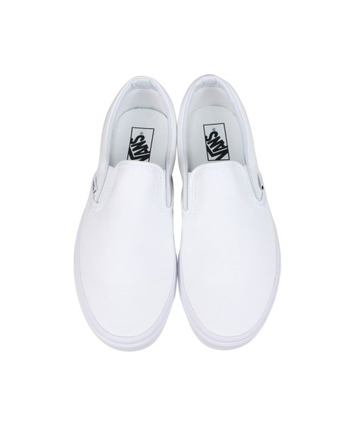 VANS(ヴァンズ)/VANS ヴァンズ スリッポン スニーカー メンズ レディース バンズ CLASSIC SLIP－ON VN000EYEW00 ホワイト/img03