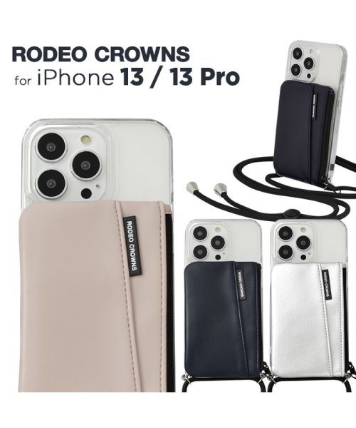 Rodeo Crowns(ロデオクラウンズ)/スマホショルダー ケース iphone13 ケース iphone13pro ケース ブランド ロデオクラウンズ rodeocrowns ストラップ 小物収納/img01