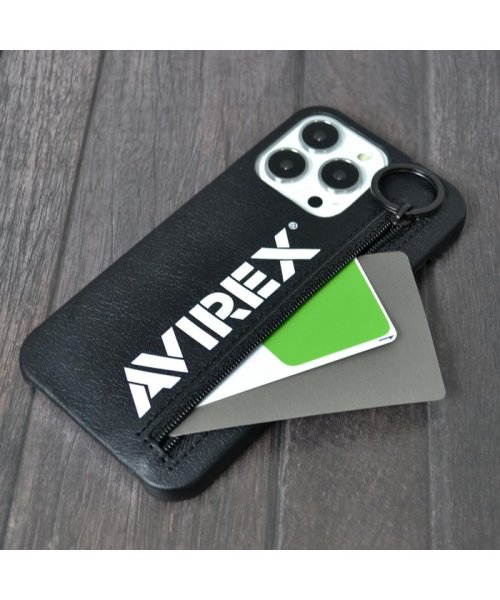 AVIREX(AVIREX)/iphone13 ケース 薄型 ブランド AVIREX アヴィレックス メンズ ジップ 背面ケース iphone13pro ケース avirex メンズ/img11