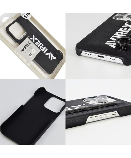 AVIREX(AVIREX)/iphone13 ケース 薄型 ブランド AVIREX アヴィレックス メンズ ジップ 背面ケース iphone13pro ケース avirex メンズ/img12