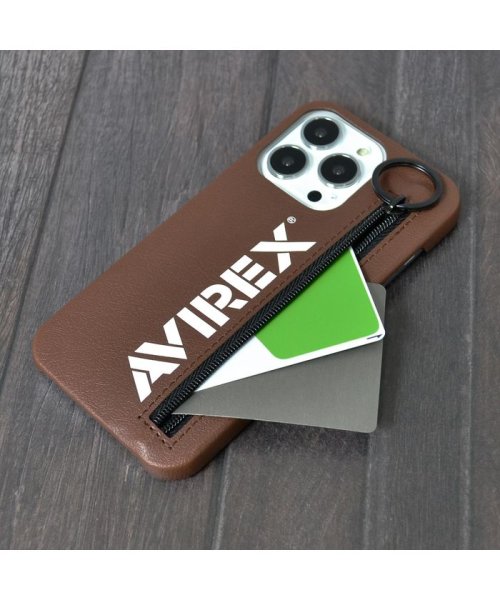 AVIREX(AVIREX)/iphone13 ケース 薄型 ブランド AVIREX アヴィレックス メンズ ジップ 背面ケース iphone13pro ケース avirex メンズ/img15