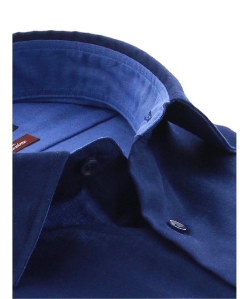 TAKA-Q(タカキュー)/綿100％ ソラーロ スタンダードフィット ワイドカラー 長袖 ワイシャツ/img01