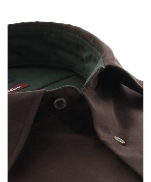 TAKA-Q(タカキュー)/綿100％ ソラーロ スタンダードフィット ワイドカラー 長袖 ワイシャツ/img01