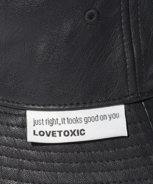 Lovetoxic(ラブトキシック)/合皮バケットハット/img05