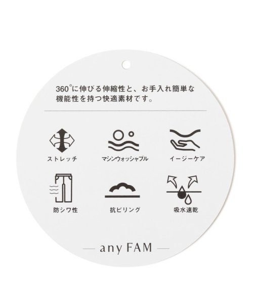 anyFAM(anyFAM)/【防シワ・吸水速乾】360°快適ストレッチ パンツ/img15