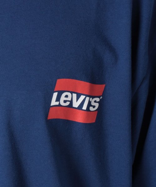 LEVI’S OUTLET(リーバイスアウトレット)/UNISEX SS GRAPHIC RINGER WAVING SW NAVY PEONY/img06