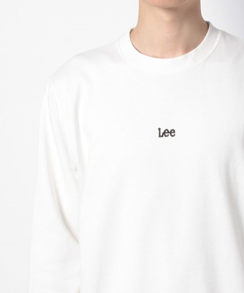 Lee(Lee)/【LEE 】　リー　カンザスロゴ　ミニ刺繍　スウェット/ヘビーオンス/ピスネーム /ビッグシルエット/img12