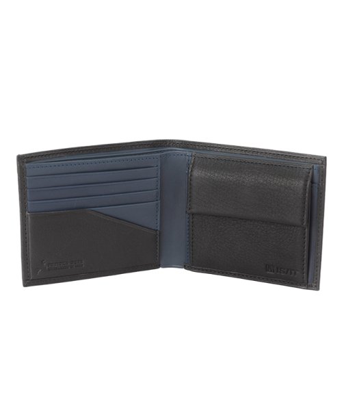 IS/IT イズイット 財布 二つ折り財布 本革 レザー メンズ ブランド ディア 980613 