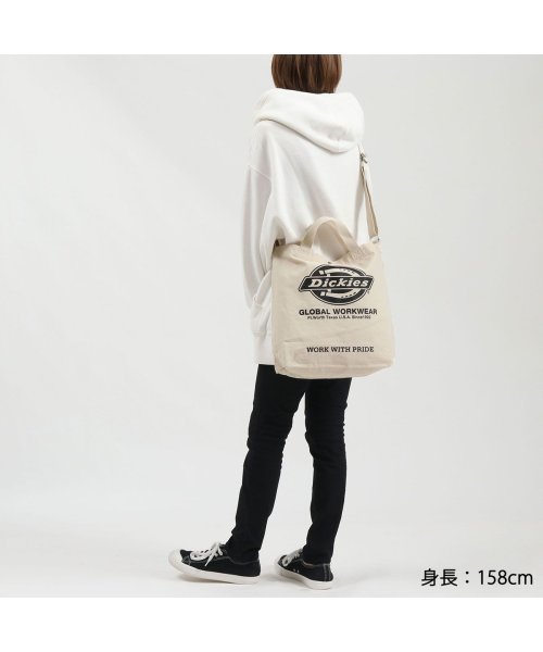 Dickies(Dickies)/ディッキーズ ショルダーバッグ Dickies LOGO TC CANVAS 2WAY SHOULDER BAG トート A4 12L 肩掛け 16826400/img07