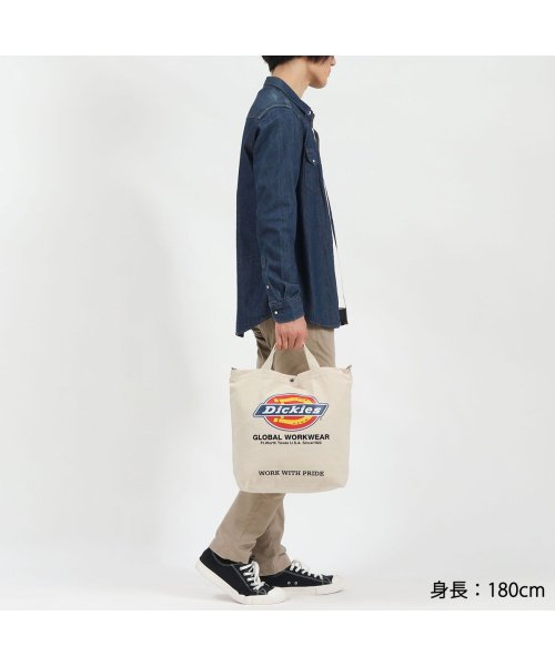 Dickies(Dickies)/ディッキーズ ショルダーバッグ Dickies LOGO TC CANVAS 2WAY SHOULDER BAG トート A4 12L 肩掛け 16826400/img09