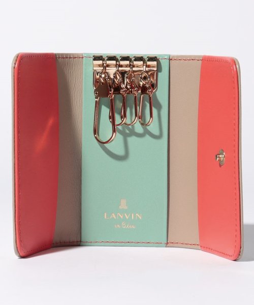 LANVIN en Bleu(BAG)(ランバンオンブルー（バッグ）)/リュクサンブールカラー　キーケース/img05