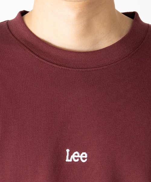 Lee(Lee)/【LEE 】　リー　カンザスロゴ　ミニ刺繍　スウェット/ヘビーオンス/ピスネーム /ビッグシルエット/img07