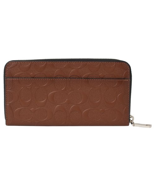 コーチ Coach 財布 長財布 メンズ ラウンドファスナー シグネチャー ブラウン F Sad コーチ Coach Magaseek