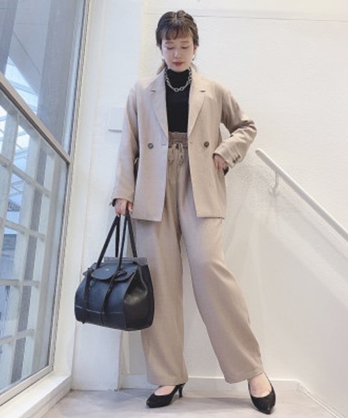 Legacy/レザーオープントートバッグ（L) 