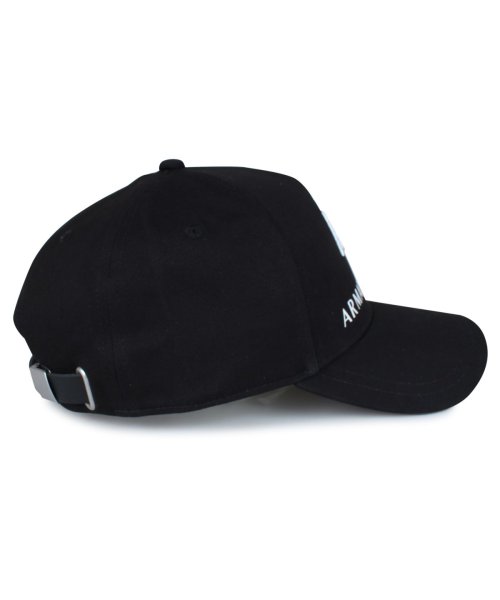 ARMANI EXCHANGE(アルマーニエクスチェンジ)/アルマーニエクスチェンジ ARMANI EXCHANGE キャップ 帽子 ベースボールキャップ メンズ レディース ブラック 黒 954039CC513/img01