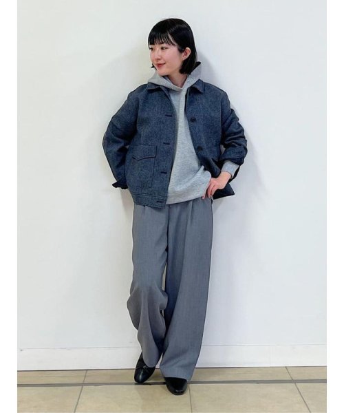 human woman(ヒューマンウーマン)/◆≪Japan couture≫シェットランドウールブルゾン/img14