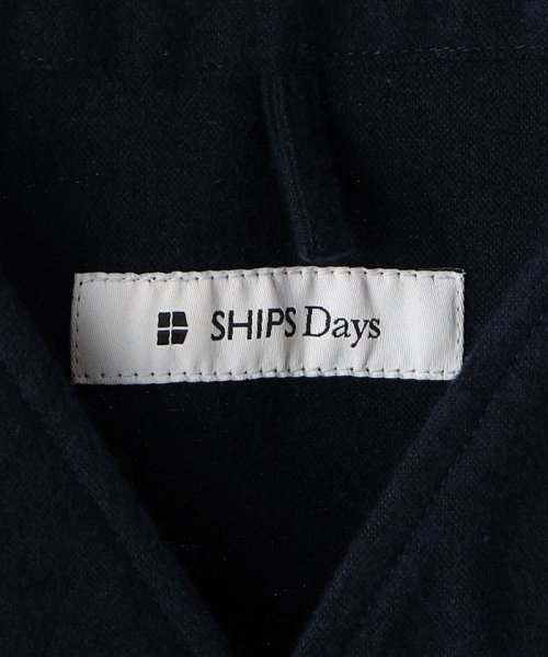 SHIPS Days(シップス　デイズ)/SHIPS Days: ヘビーフランネル ミリタリー ノーカラー シャツジャケット/img16