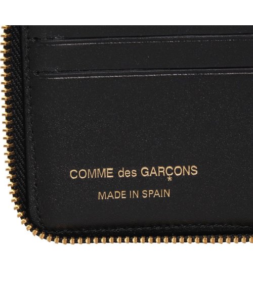 COMME des GARCONS(コムデギャルソン)/コムデギャルソン COMME des GARCONS 財布 二つ折り メンズ レディース ラウンドファスナー 本革 CLASSIC WALLET ブラック 黒 /img05