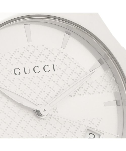 GUCCI(グッチ)/グッチ 時計 メンズ Gタイムレス クォーツ ホワイト シルバー GUCCI YA1264174/img08