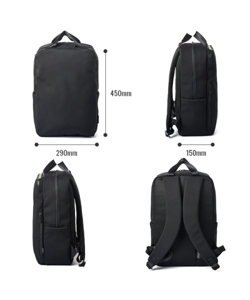 アンクール Un coeur リュック ビジネスリュック メンズ レディース スクエア ブランド TORO2 k901111 coeur