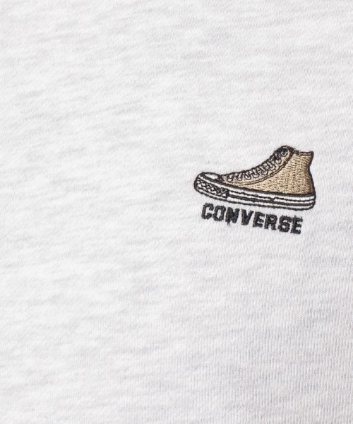 JEANS MATE(ジーンズメイト)/【CONVERSE】ワンポイント刺繍入り　裏毛トレーナー/img04