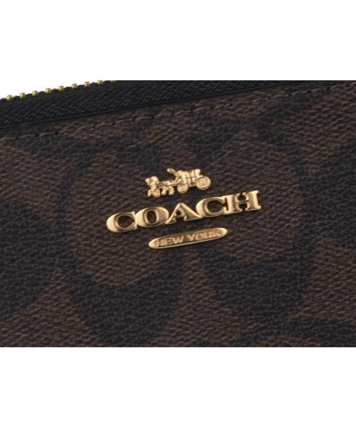 COACH(コーチ)/【Coach(コーチ)】Coach コーチ Long Zip Wallet In Signature/img05