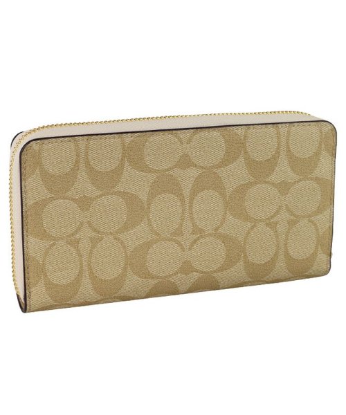 COACH(コーチ)/【Coach(コーチ)】Coach コーチ Long Zip Wallet In Signature/img03