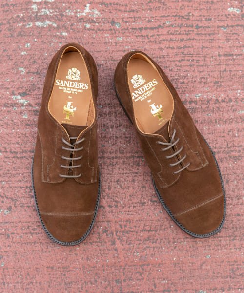 URBAN RESEARCH DOORS(アーバンリサーチドアーズ)/『別注』Sanders×LIFE STYLE TAILOR　Cap Toe Derby Shoe/img05