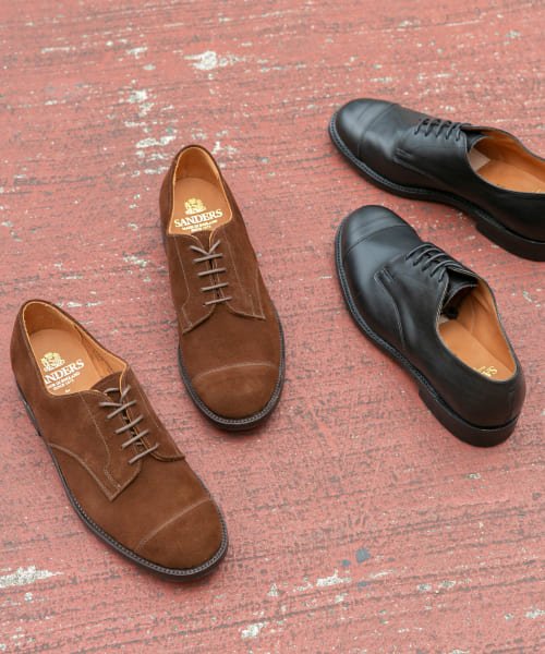 URBAN RESEARCH DOORS(アーバンリサーチドアーズ)/『別注』Sanders×LIFE STYLE TAILOR　Cap Toe Derby Shoe/img07