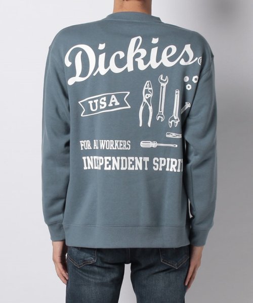 Dickies(Dickies)/【別注】　【Dickies】　ディッキーズ　ワンポイントロゴ＆バックプリント　長袖　スウェット/ヘビーオンス/ビッグシルエット/img13