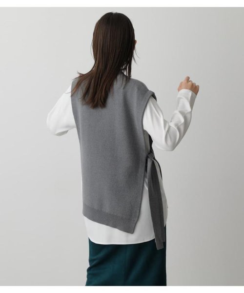 AZUL by moussy(アズールバイマウジー)/ASYMMETRY VEST KNIT SET/img20